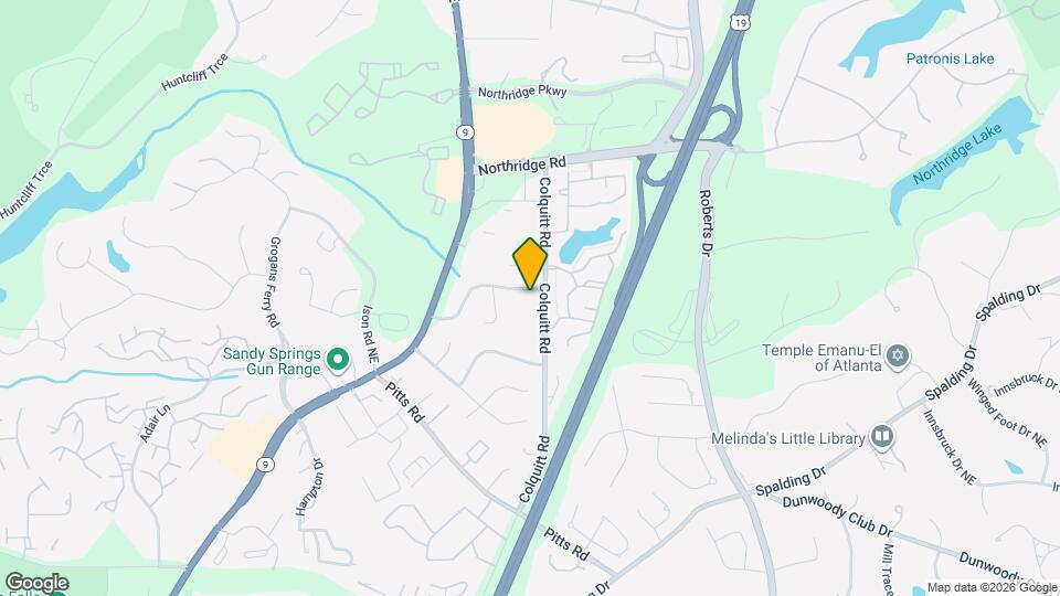 579 Northridge Crossing Dr Map and Location Details
