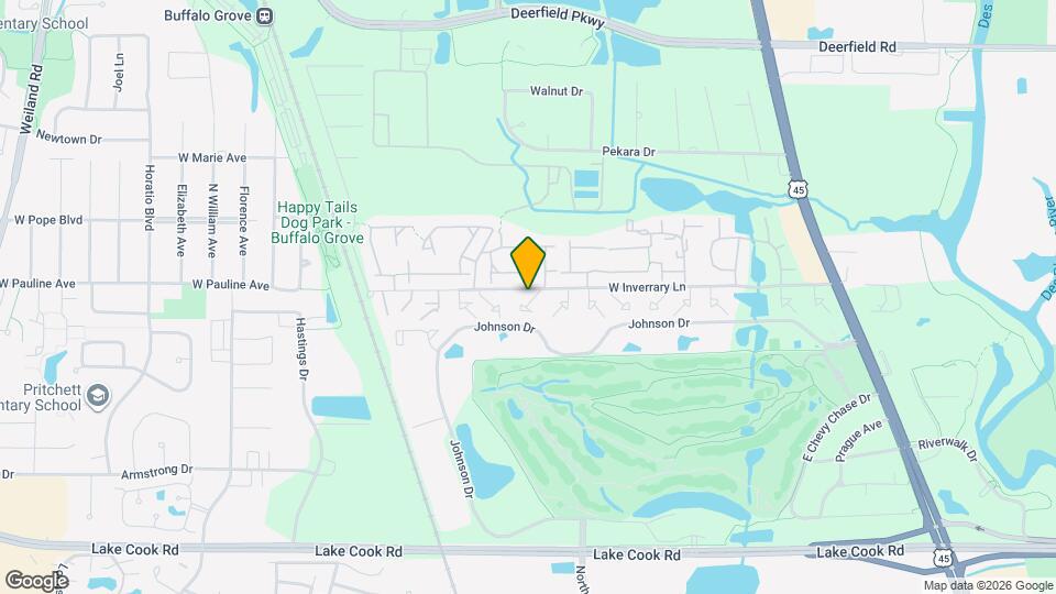 958 W Inverrary Ln Map and Location Details