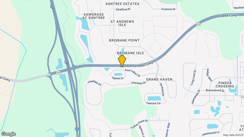 4346 Four Lakes Dr Map and Location Details