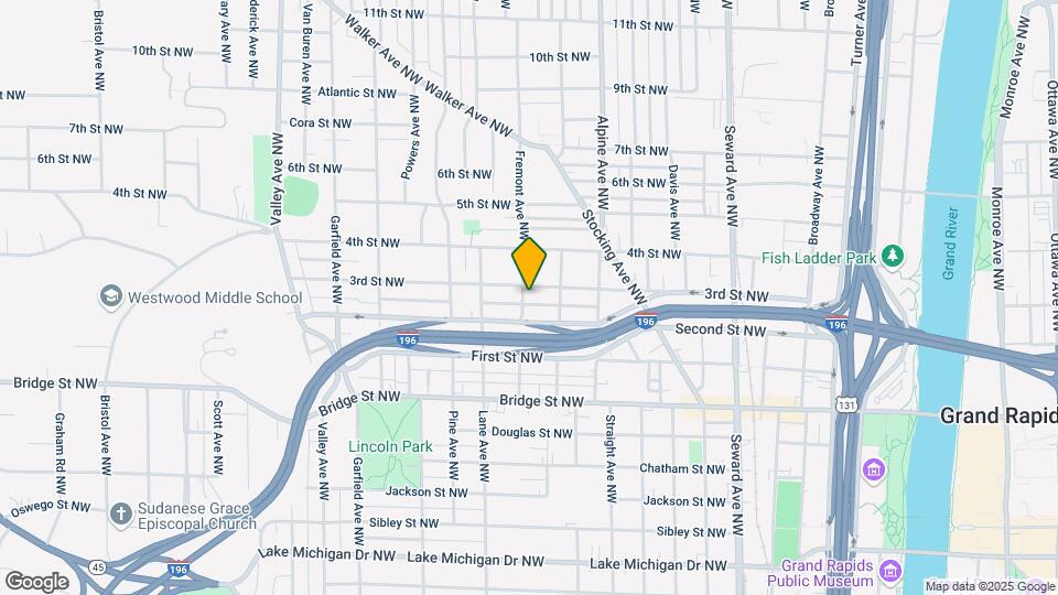 558 Fremont Ave NW Map and Location Details