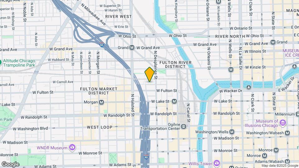 678 W Wayman St Mapa y Detalles de la Ubicación