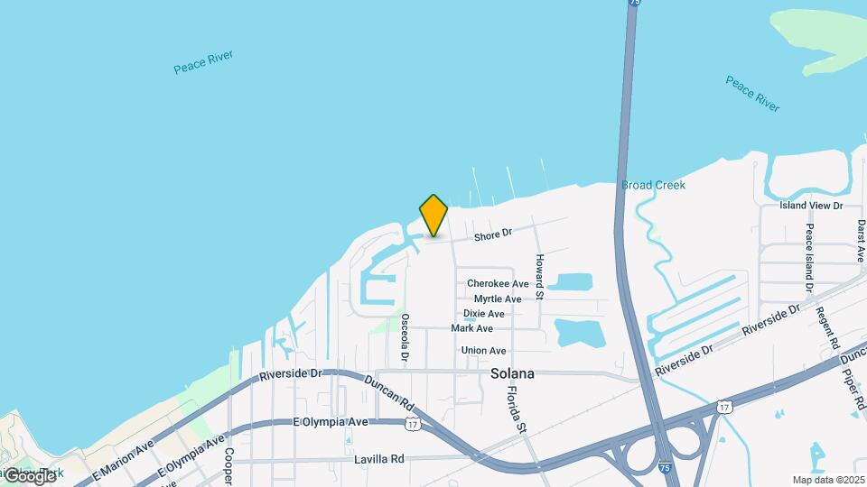 3220 S Shore Dr Map and Location Details