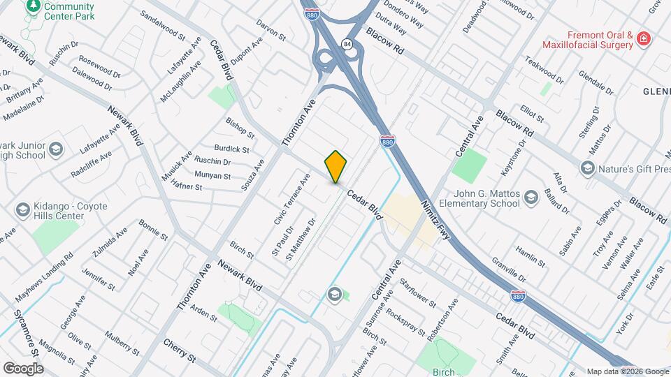 37271 Cedar Blvd Map and Location Details