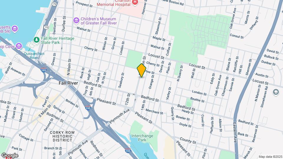 125 Robeson St Map and Location Details