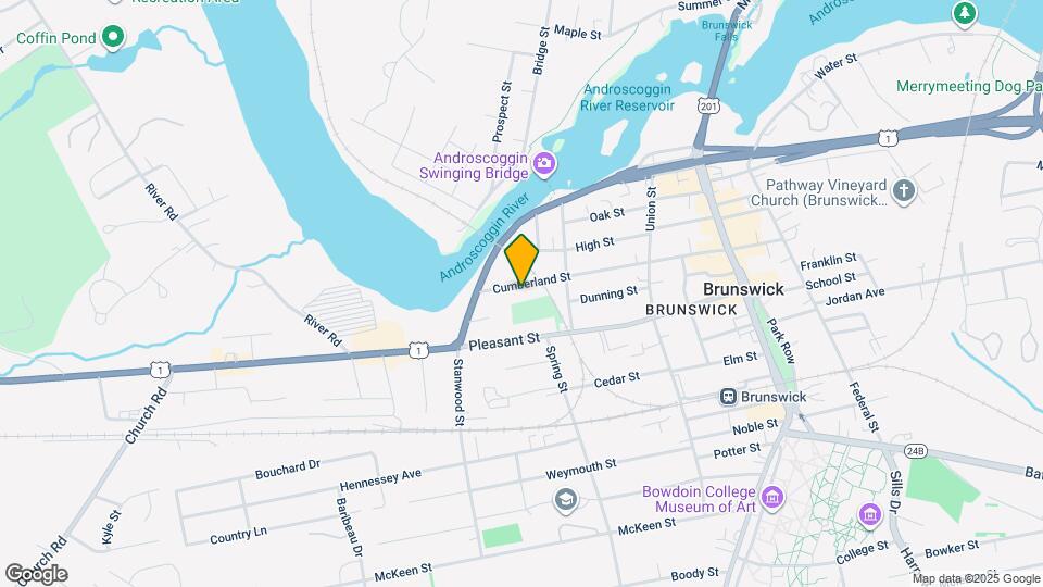 61 Cumberland St Map and Location Details