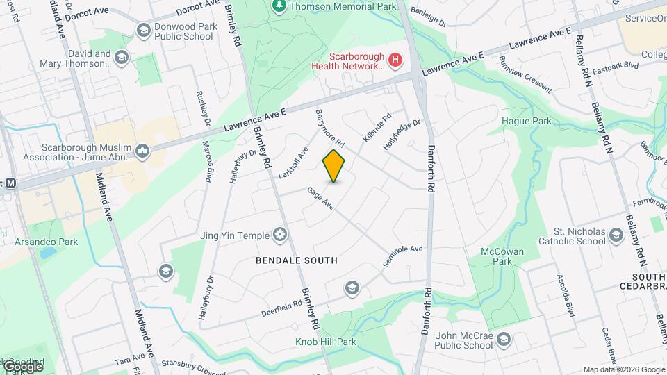 41 Fraserton Crescent Map and Location Details