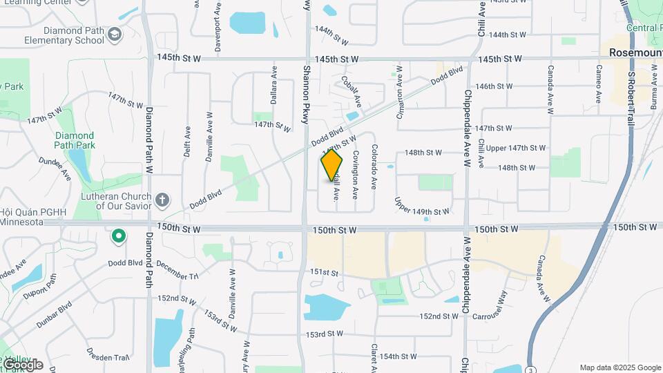 14885 Crandall Ave. Map and Location Details