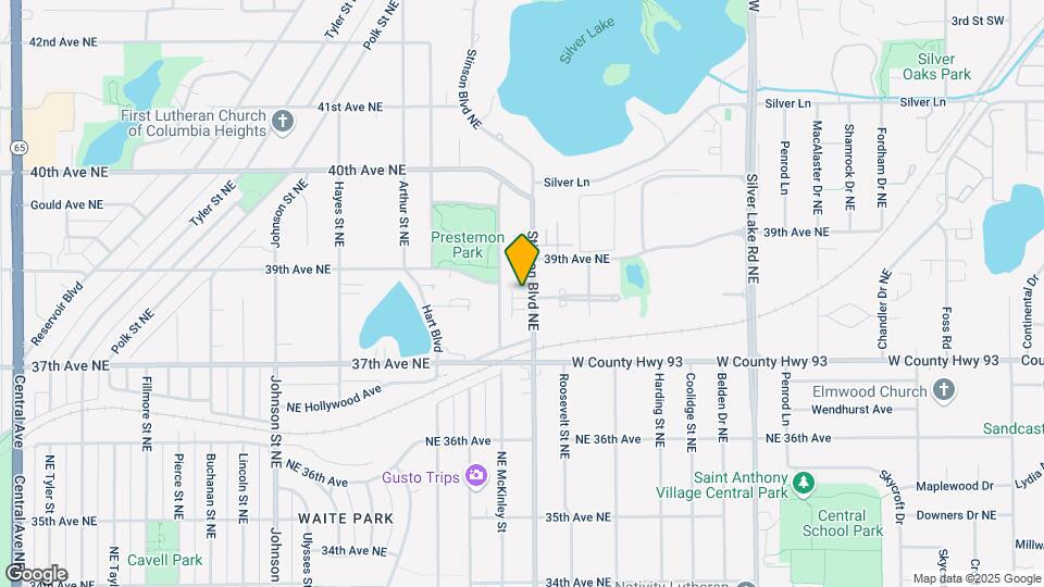 3826 Stinson Blvd NE Map and Location Details