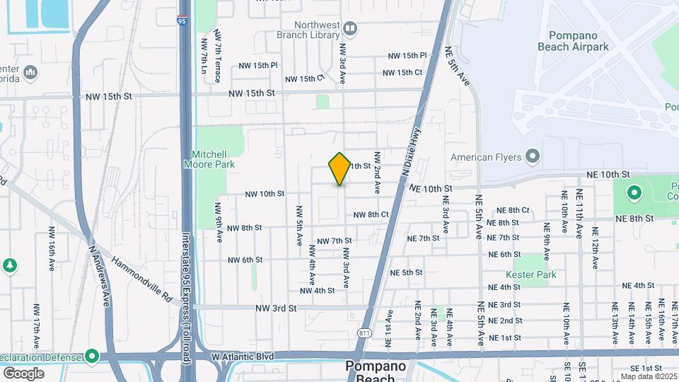950 NW 3rd Terrace Map and Location Details