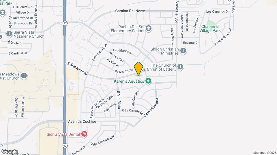 4931 Loma Loop Map and Location Details