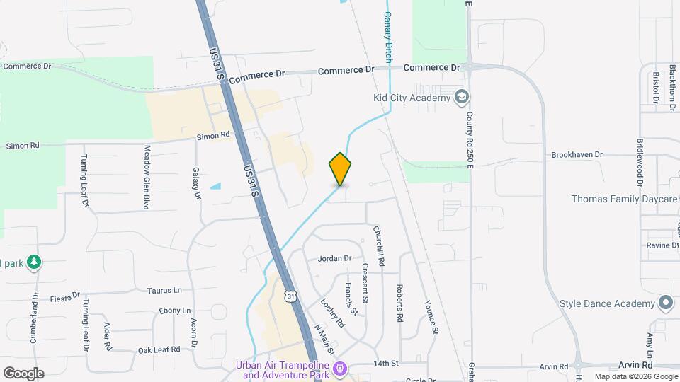 80 Lincoln Ct Map and Location Details