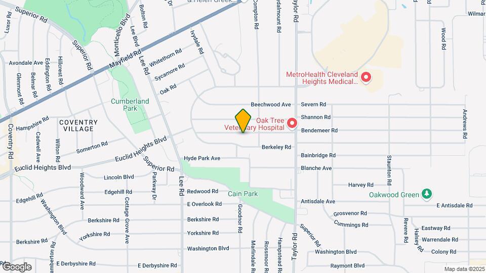 3338 Desota Ave Map and Location Details