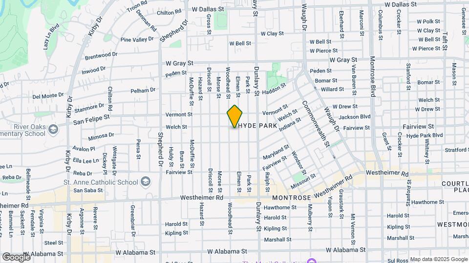 2012 Elmen St, Unit 1 Map and Location Details