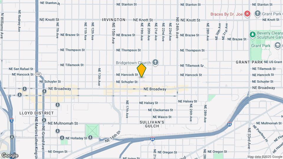 1919 NE Schuyler St Map and Location Details