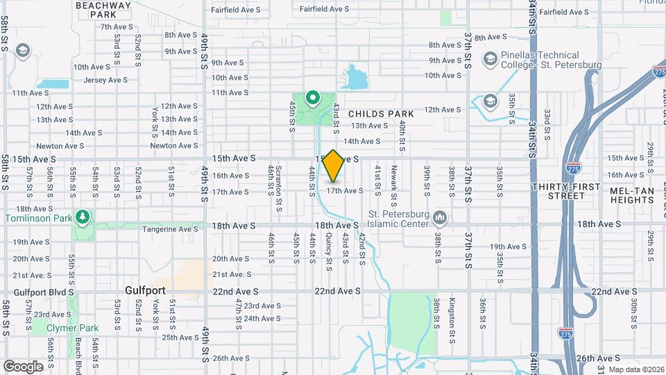 4327 17th Ave S Map and Location Details