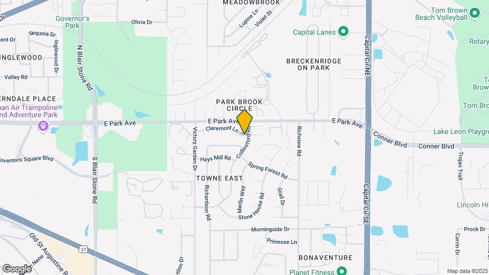 2395 Claremont Ln Map and Location Details