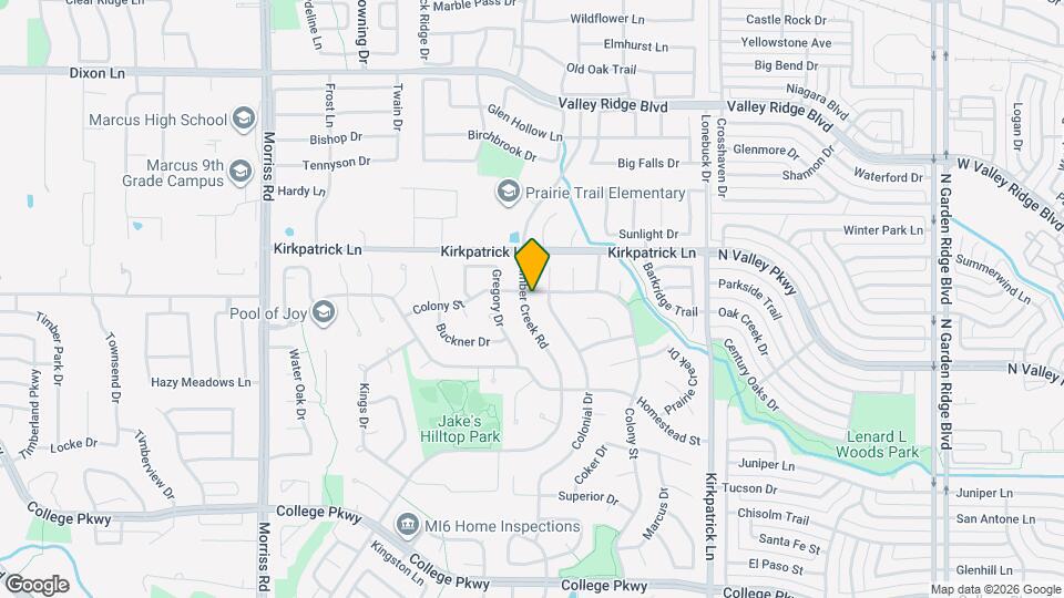 5324 Timber Creek Rd Map and Location Details