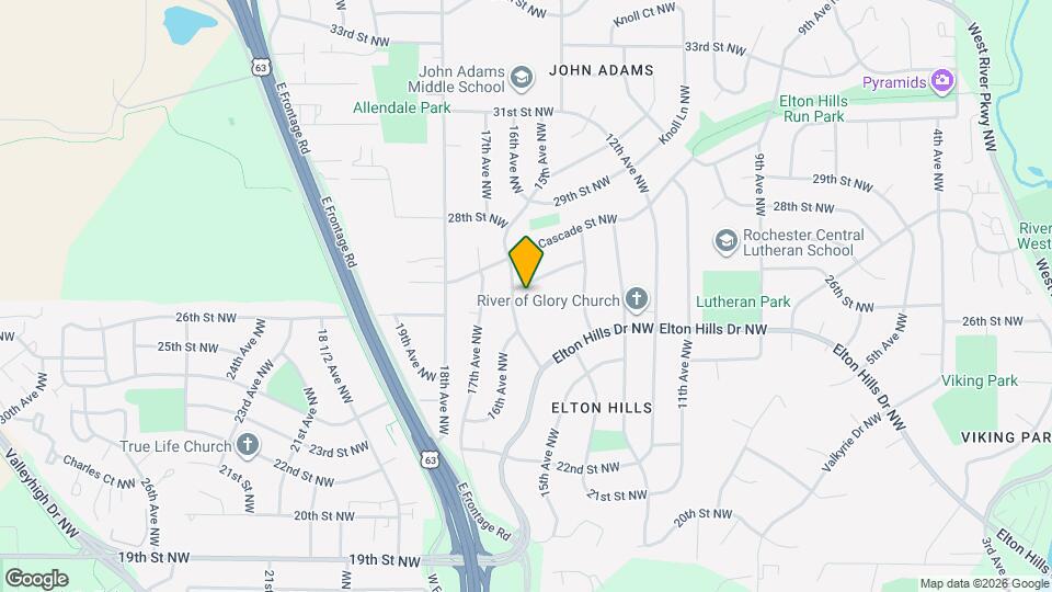 1460 26th St NW Map and Location Details