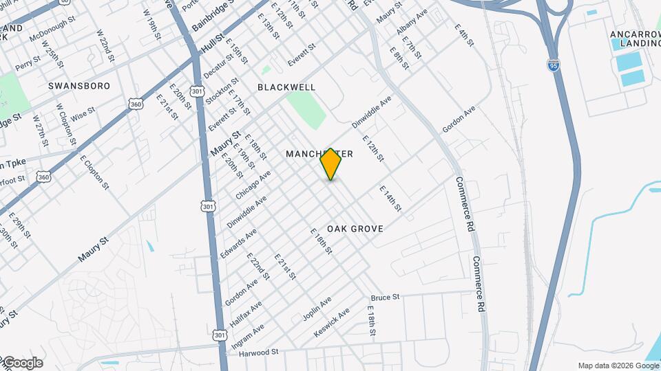 1000 E 16th St Mapa y Detalles de la Ubicación