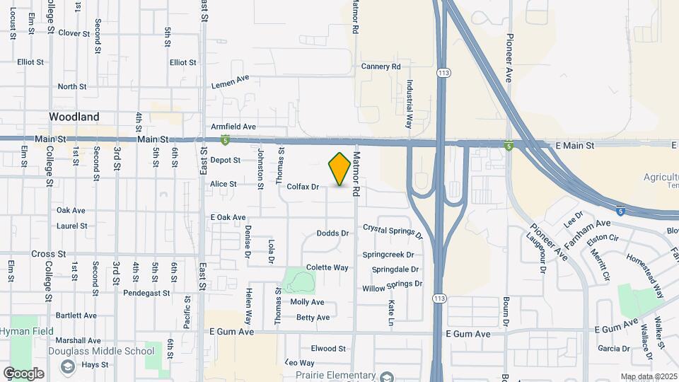 1388 Colfax Pl Map and Location Details