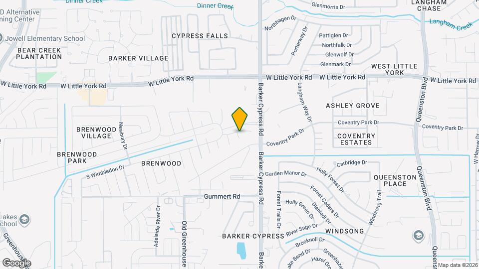 18171 Bethany Manor Ct Map and Location Details