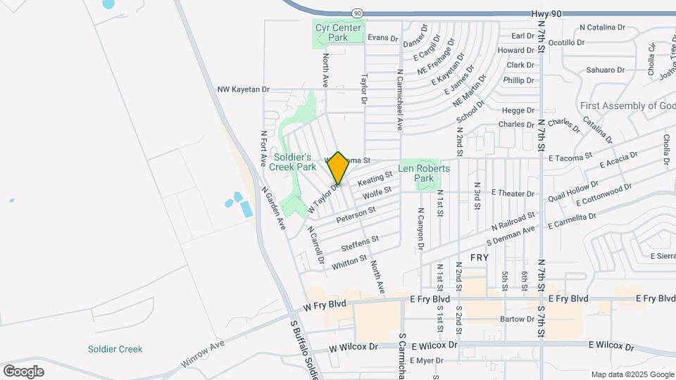 557 Graham Pl Map and Location Details