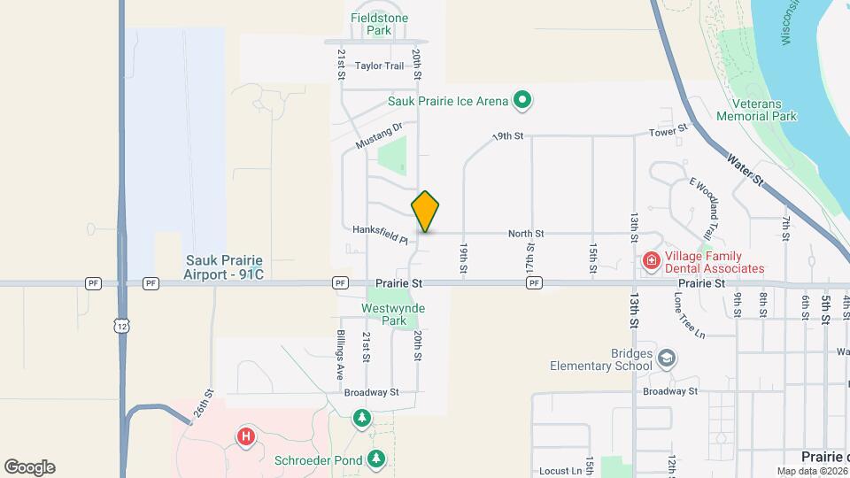 716 20th St, Unit #3 Map and Location Details