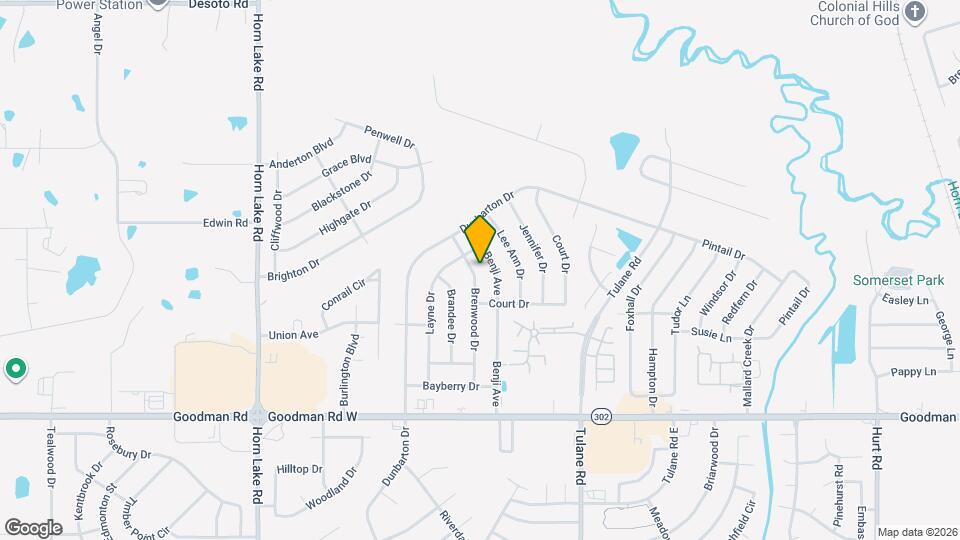 7202 Brenwood Dr Map and Location Details