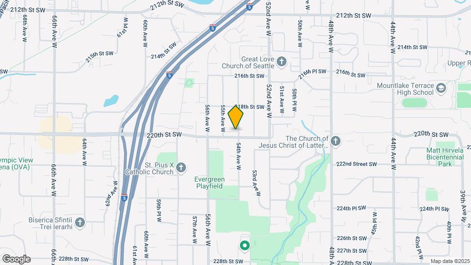 21906 54th Ave W Mapa y Detalles de la Ubicación