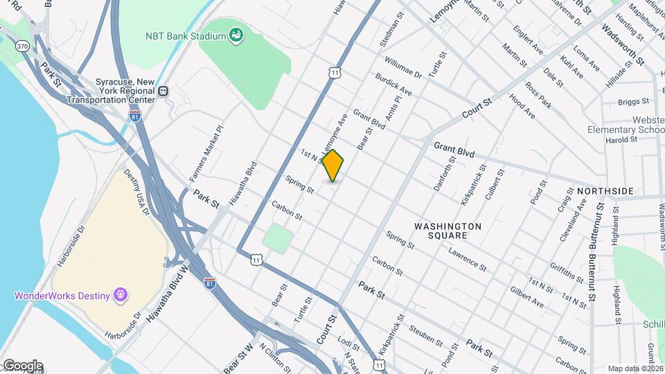 607 Bear St Mapa y Detalles de la Ubicación