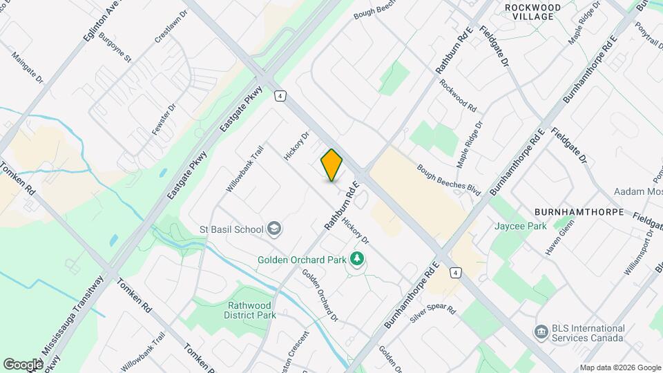 1355 Rathburn Rd E Map and Location Details