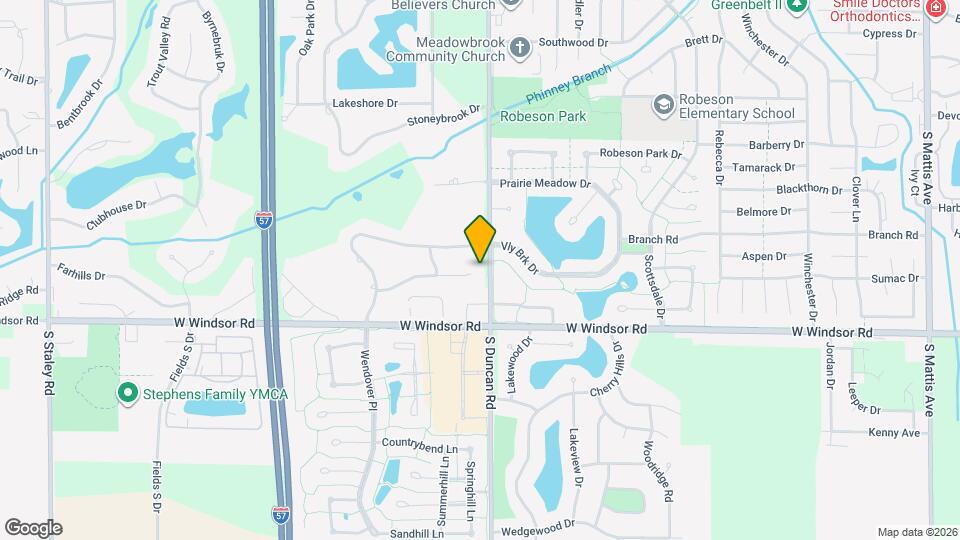 3002 Meadowbrook Ct Map and Location Details
