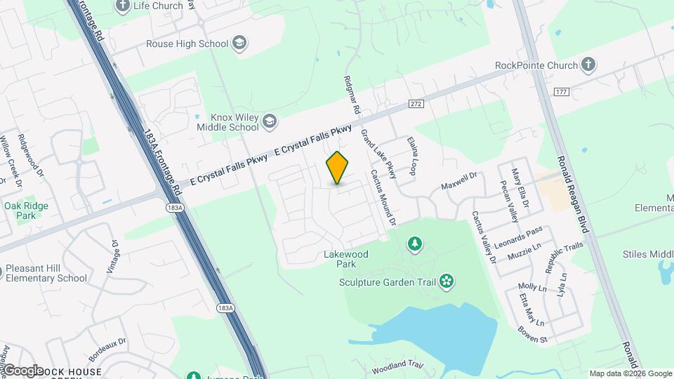 1925 Cypress Gate Dr Map and Location Details