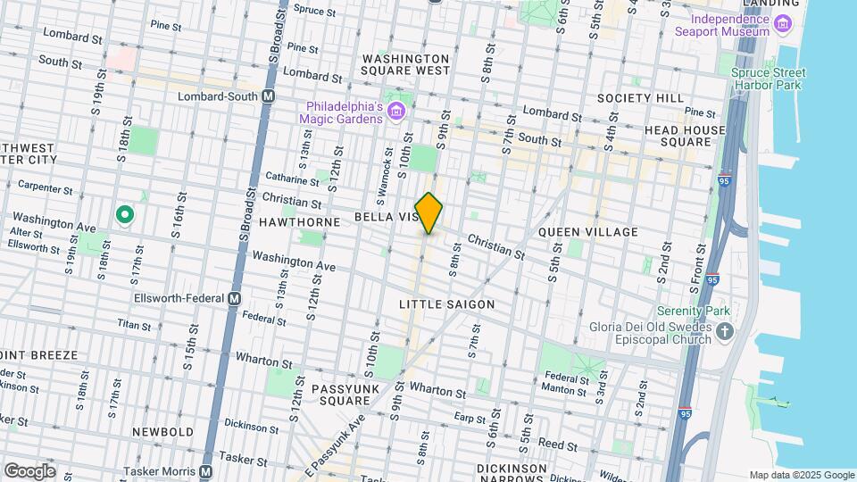 925 S 9th St, Unit Apt 3 Map and Location Details