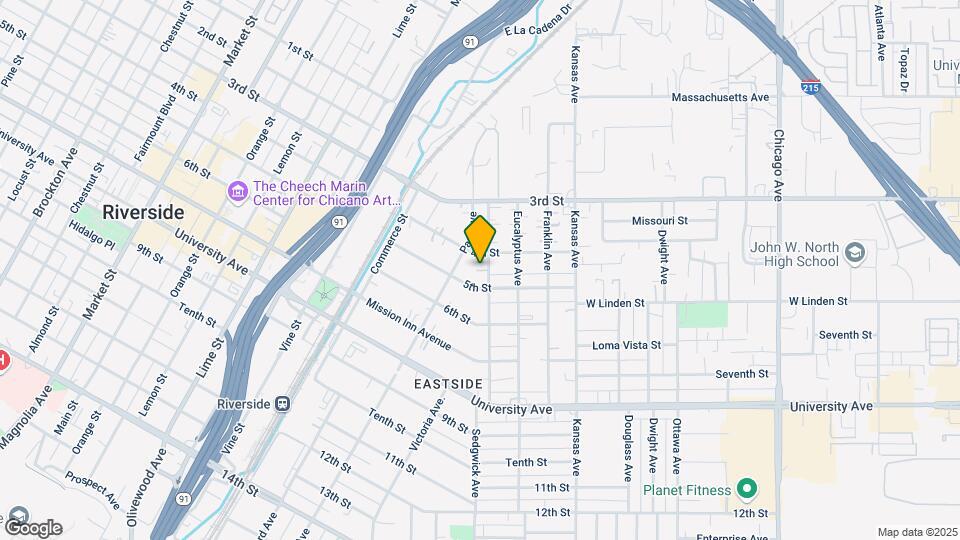 3441 Comer Ave Map and Location Details