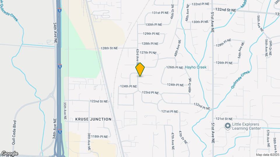 12501 43rd Ave NE Map and Location Details