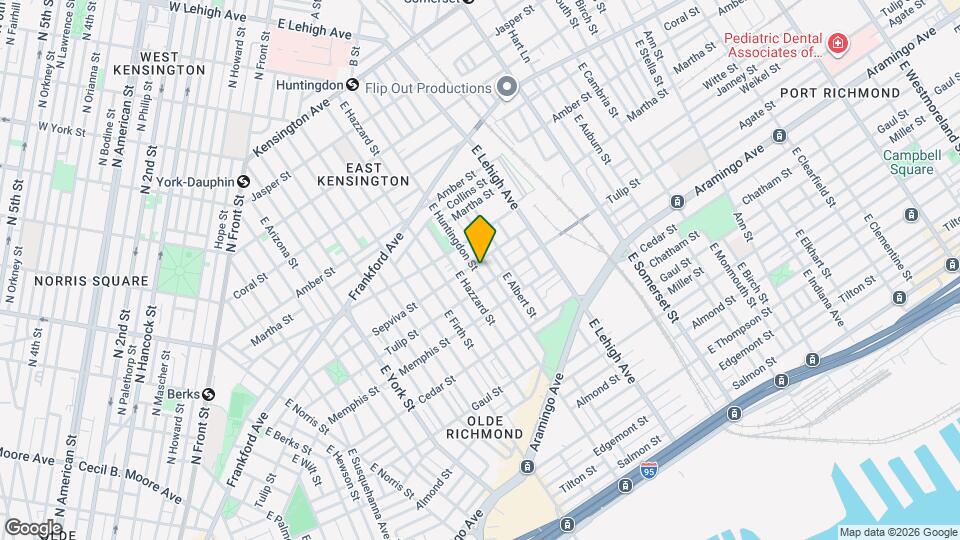 2209 E Huntingdon St Map and Location Details