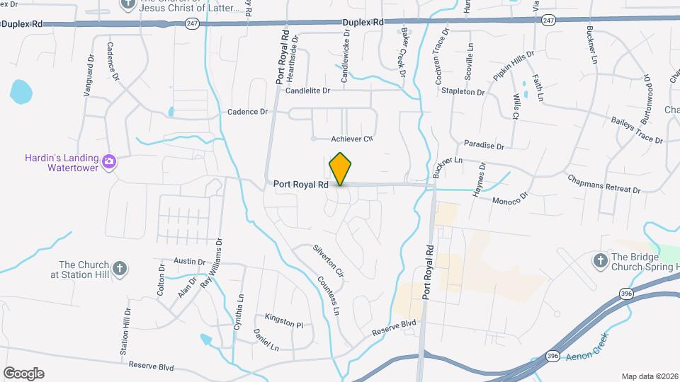 4016 Currant Ct Map and Location Details