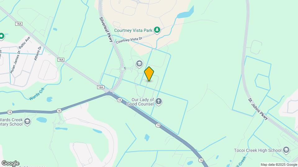 157 Silver Myrtle Ct Map and Location Details