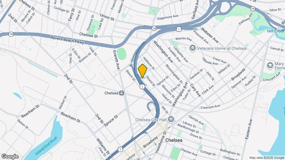 189 6th St Map and Location Details