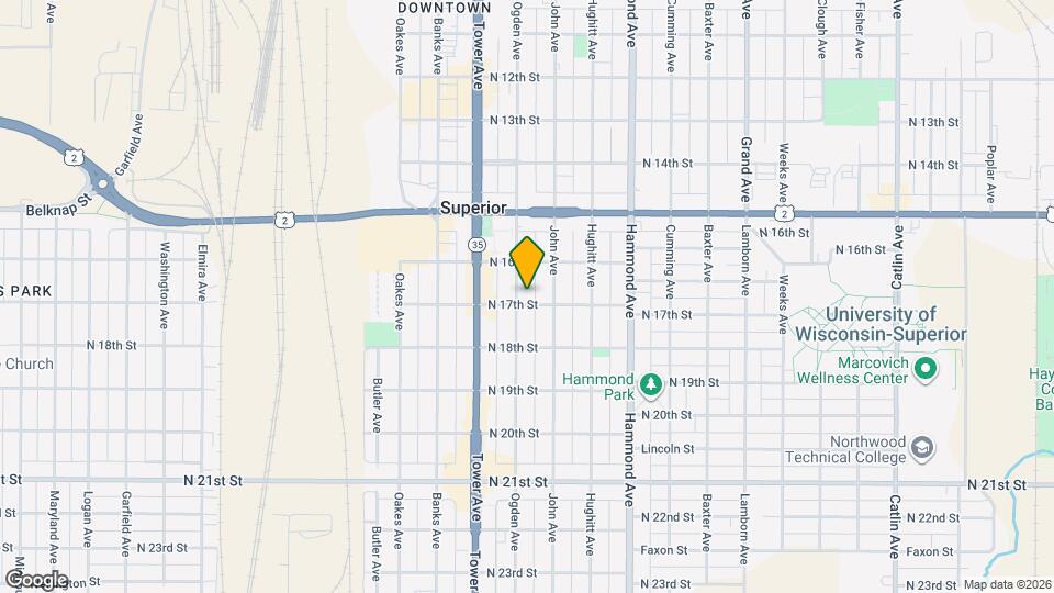 1622 Ogden Ave Mapa y Detalles de la Ubicación