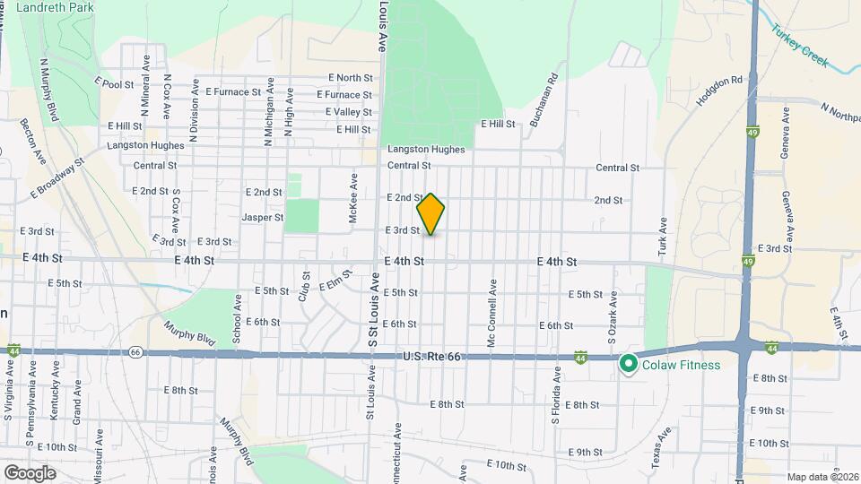 311 S Park Ave Mapa y Detalles de la Ubicación