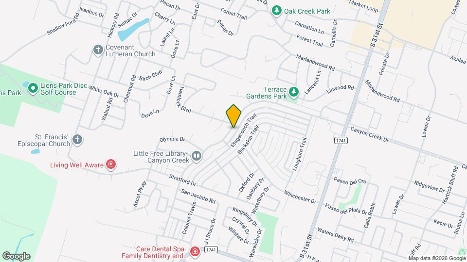 2429 Canyon Creek Dr Map and Location Details