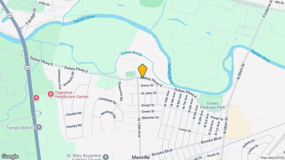 1201 Dukes Pkwy E Map and Location Details