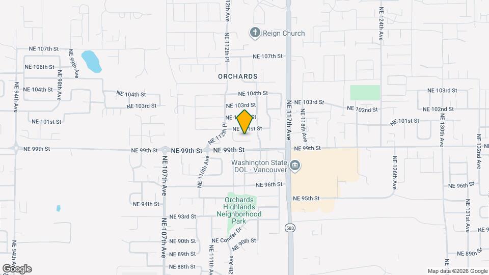11310 NE 99th Cir Map and Location Details
