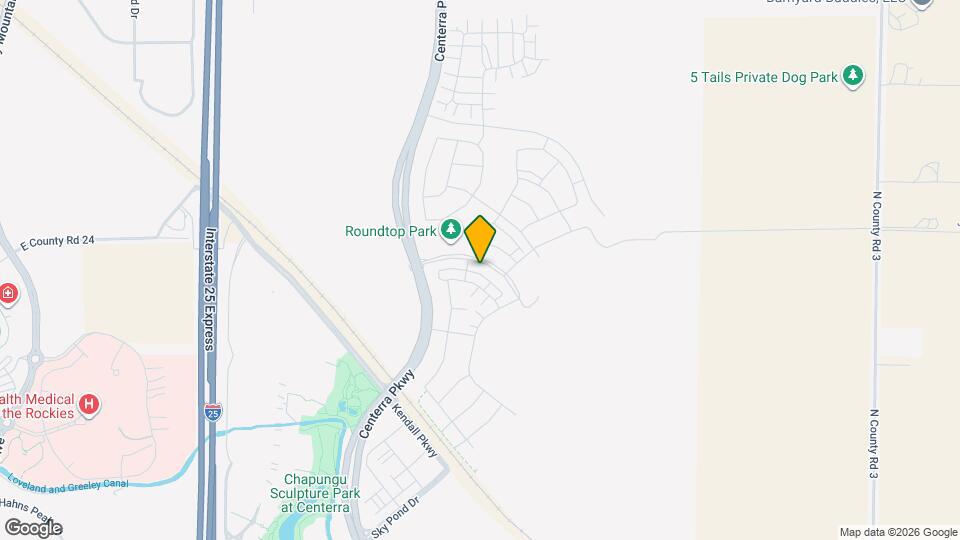 Modern Loveland Living | 3-Bed, 2.5-Bath Home with Garage Map and Location Details