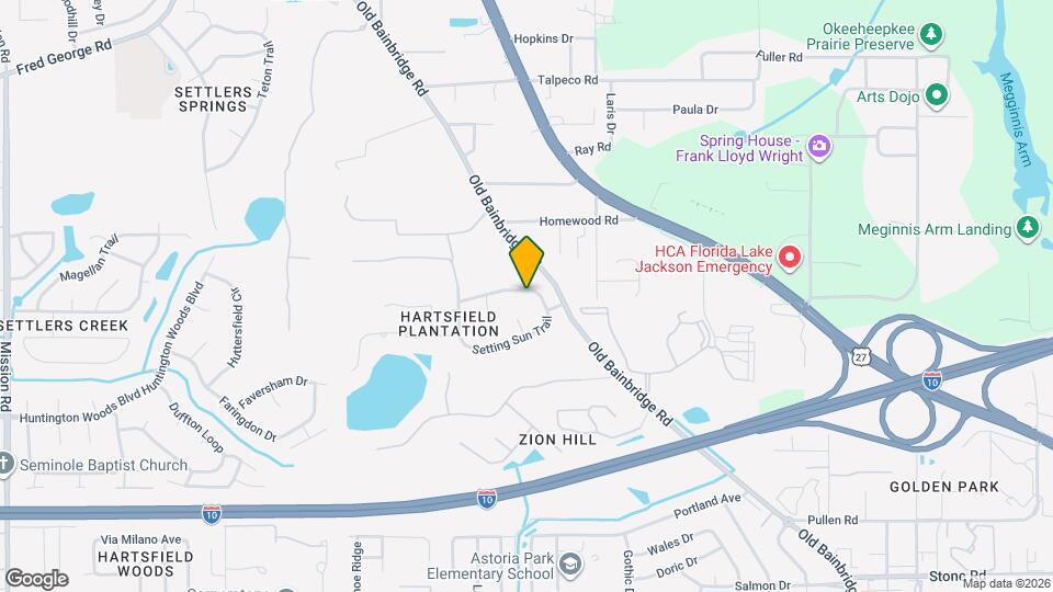 1919 Saddle Brook Dr Map and Location Details