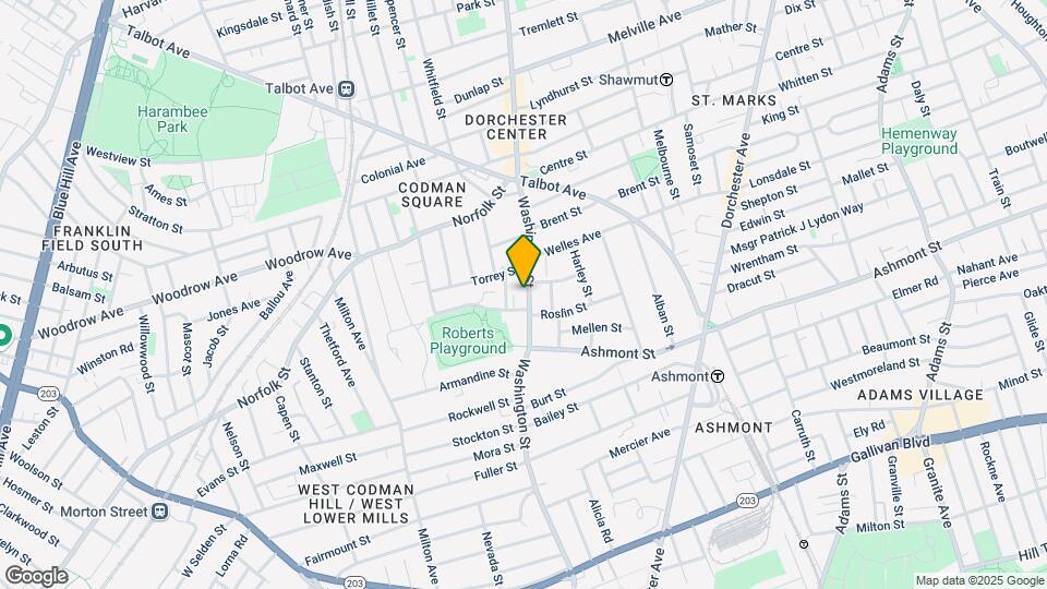 703 Washington St, Unit 1 Map and Location Details
