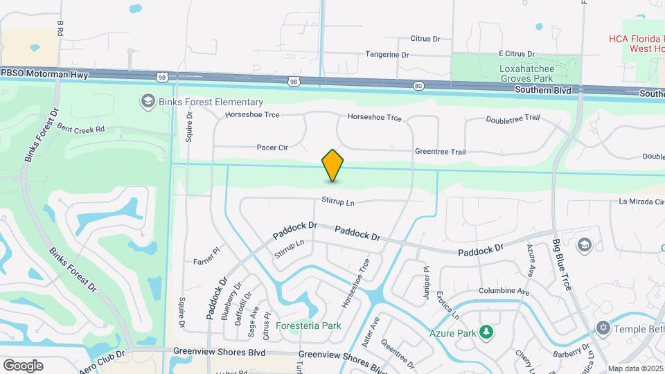 14816 Stirrup Ln Map and Location Details