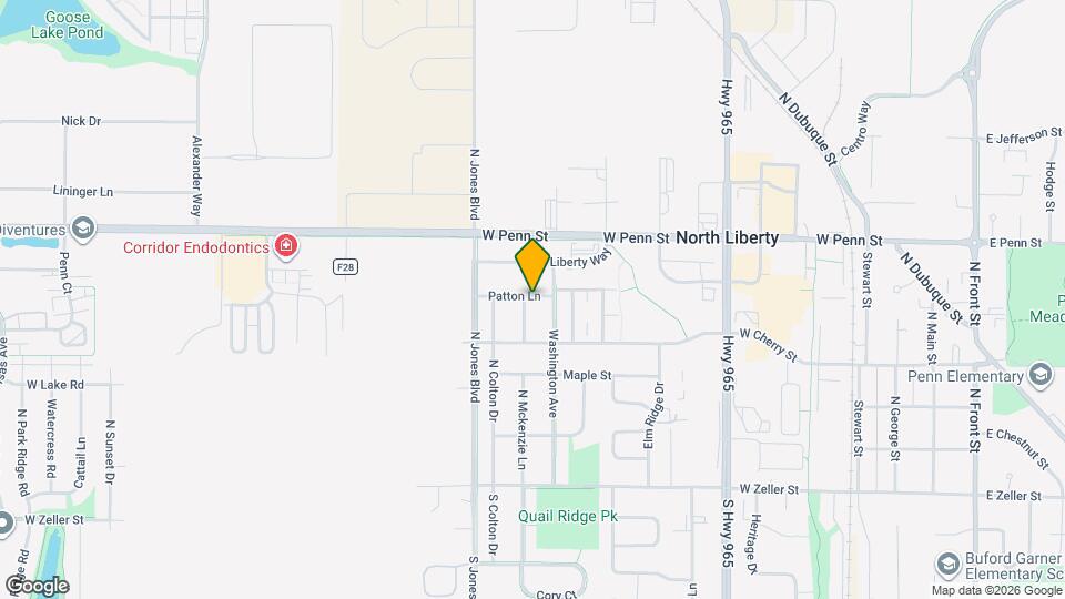 482 N Mckenzie Ln Map and Location Details